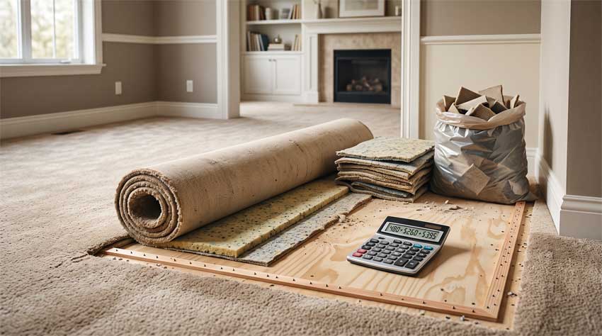 Carpet Removal Calculator