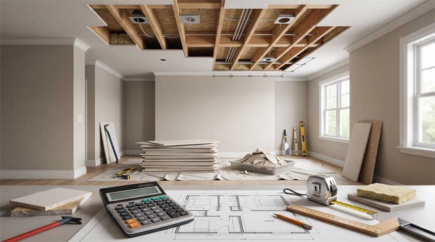 Ceiling Removal Calculator