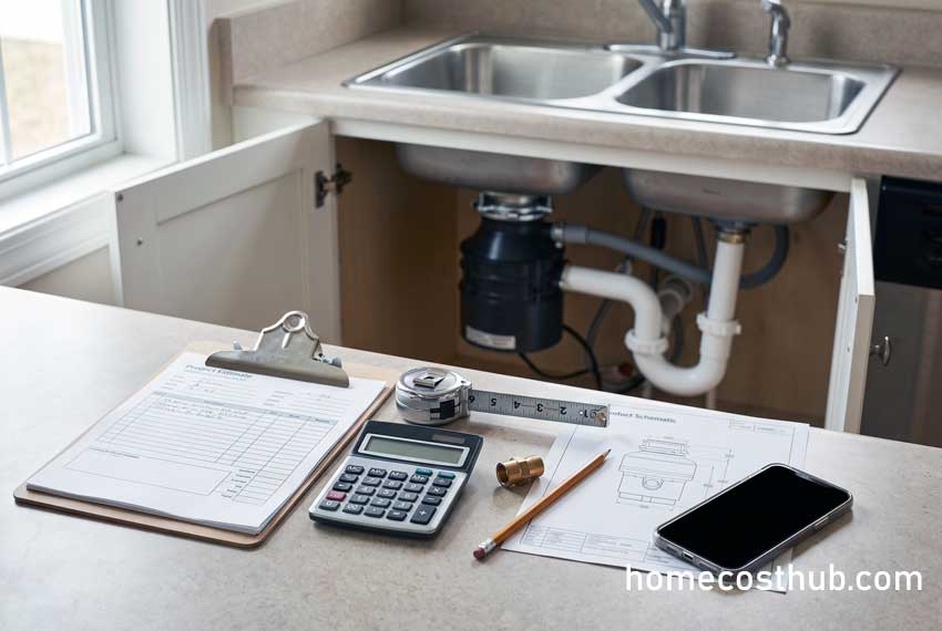 Garbage Disposal Installation Calculator 93 Evaluating a Contractor Quote Installation Readiness