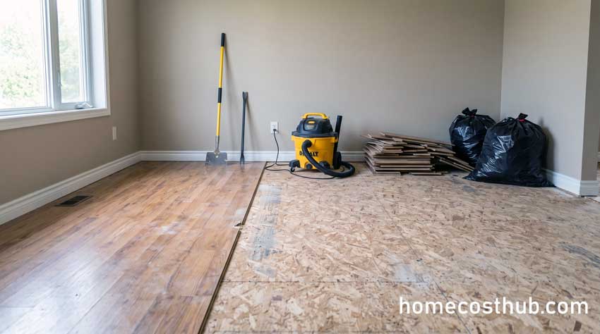 Flooring Removal Calculator