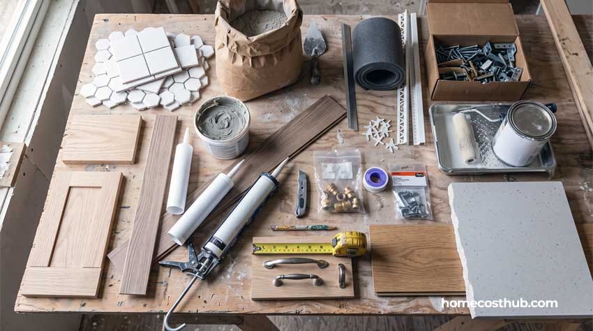 Kitchen Material Cost Calculator 92 Hidden Kitchen Materials & Pre-Purchase Planning