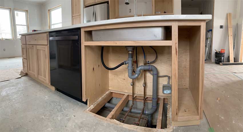 Keeping Plumbing in Place vs Moving It