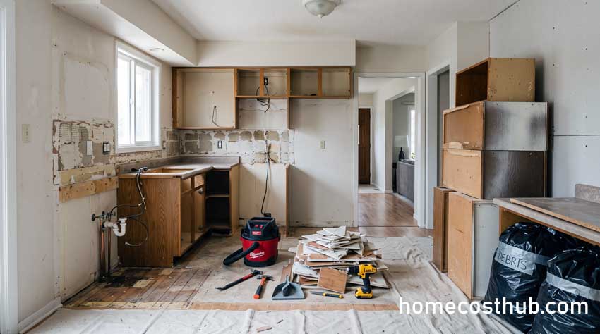 Kitchen Demolition Calculator
