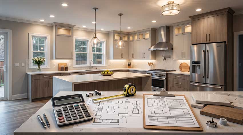 Kitchen Lighting Cost Calculator