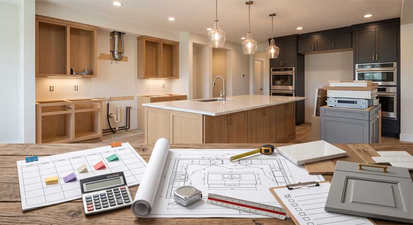 Kitchen Remodel Timeline Calculator