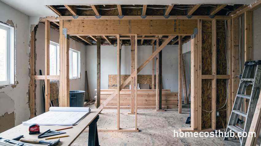 Load Bearing Wall Framing Calculator