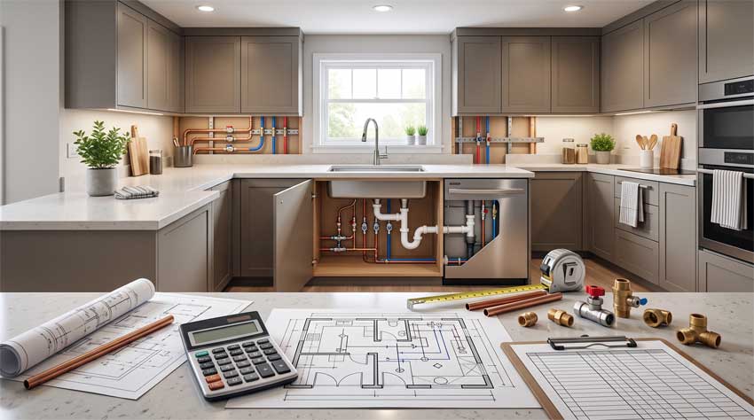 Remodeling Kitchen Plumbing Cost Calculator