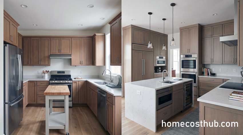 Large Kitchen Remodel Calculator 91 Same Size, Different Renovation Complexity