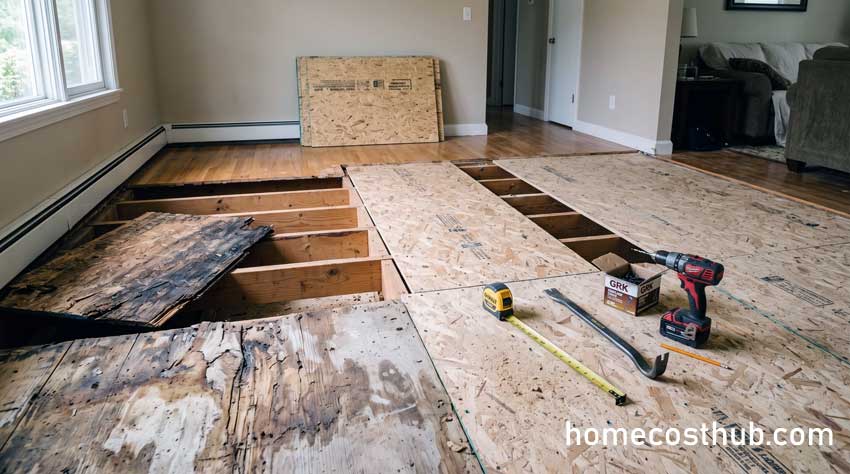Subfloor Replacement Calculator
