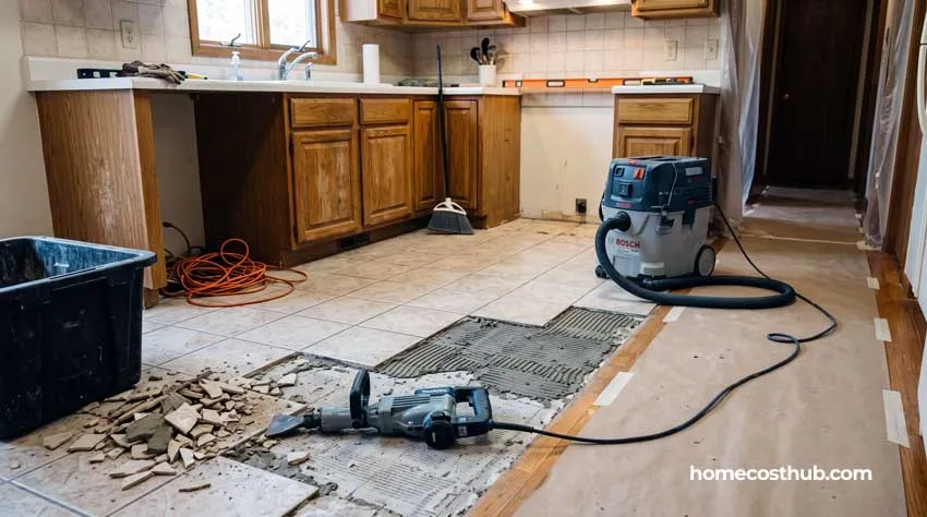 Tile Removal Calculator