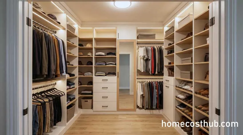Home Cost Estimator 4 Walk-in Closet Calculator