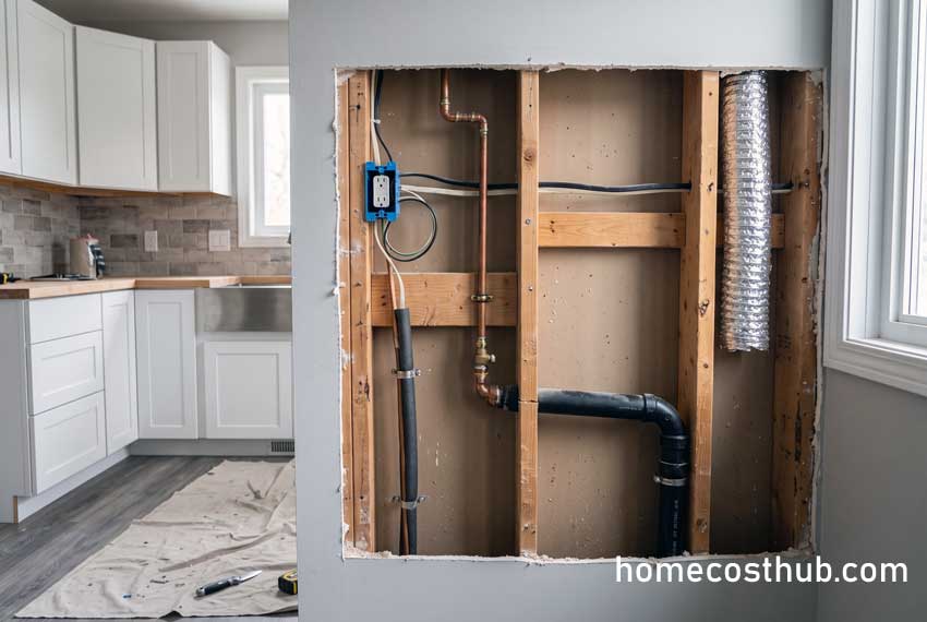 Open Concept Kitchen Calculator 92 What Can Be Hidden Inside a Kitchen Wall